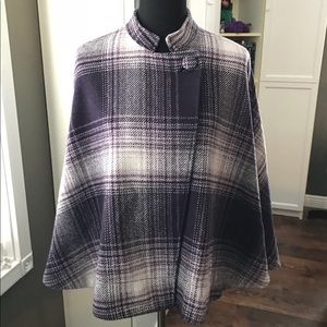 Mossimo Plaid Cape